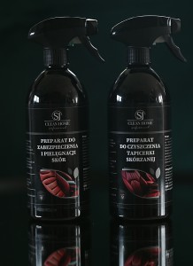 ZESTAW DO CZYSZCZENIA ORAZ PIELĘGNACJI TAPICERKI SKÓRZANEJ